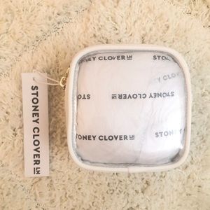 SOLD New Stoney Clover Lane MINI clear pouch